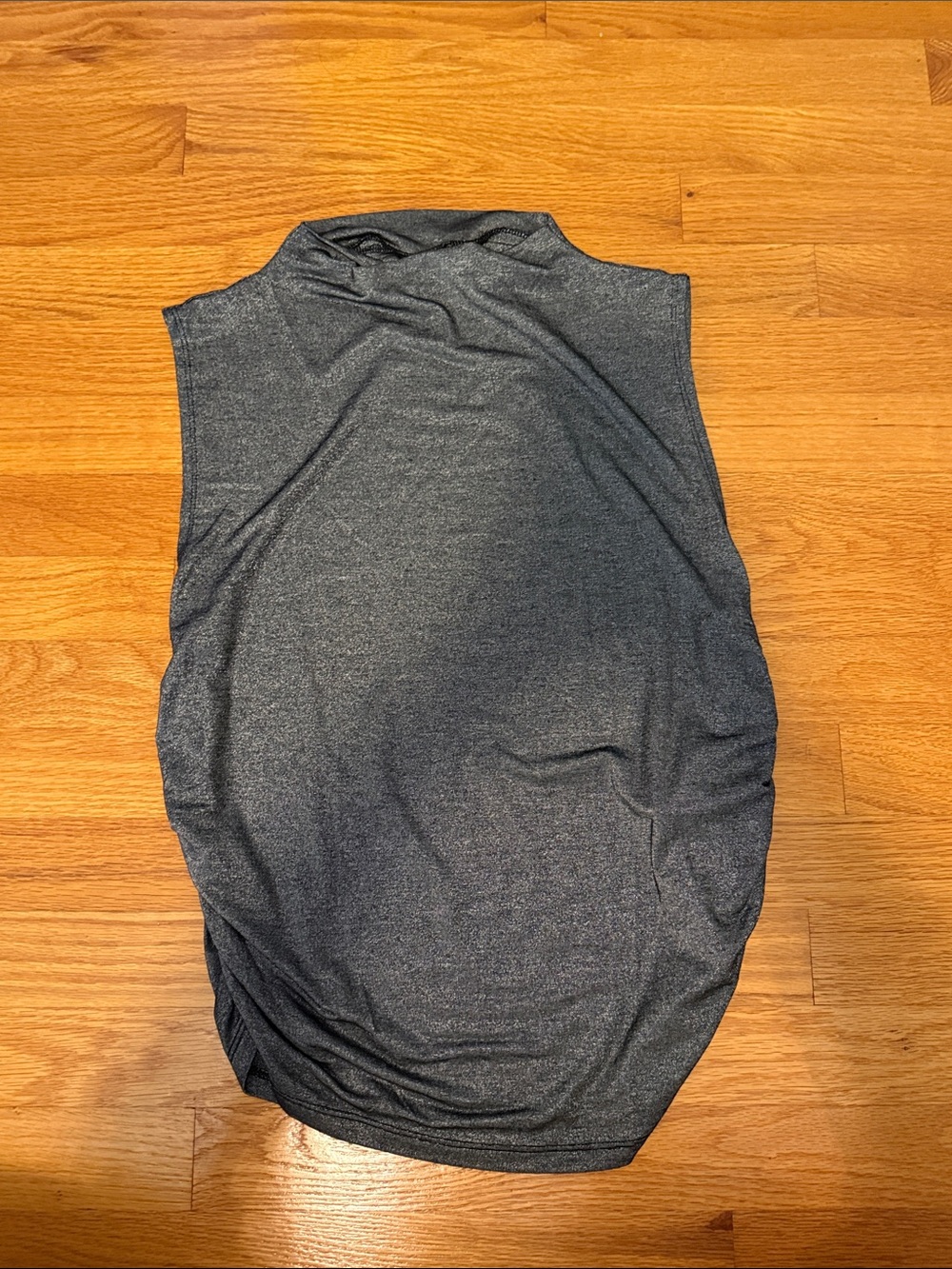 Old Navy Shimmery Charcoal Gray Tank Top
